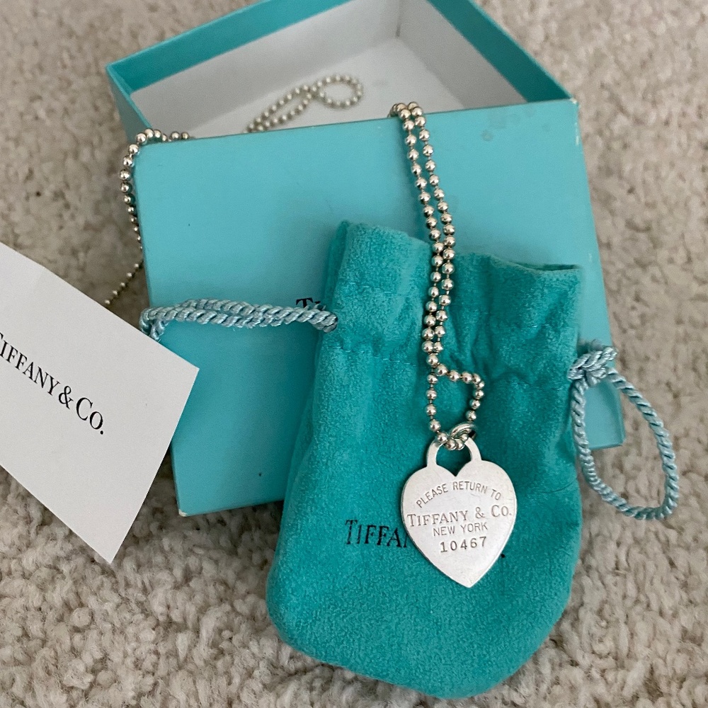 COPY - Tiffany dog tag necklace
